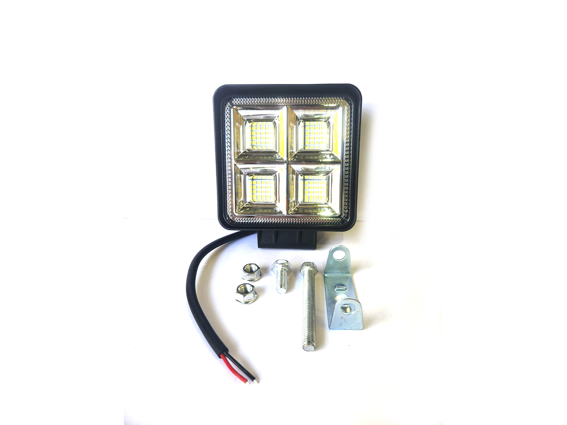 Faro de Trabajo LED Cuadrado Doble Bloque,64 LED 1