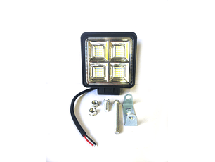 Faro de Trabajo LED Cuadrado Doble Bloque,64 LED