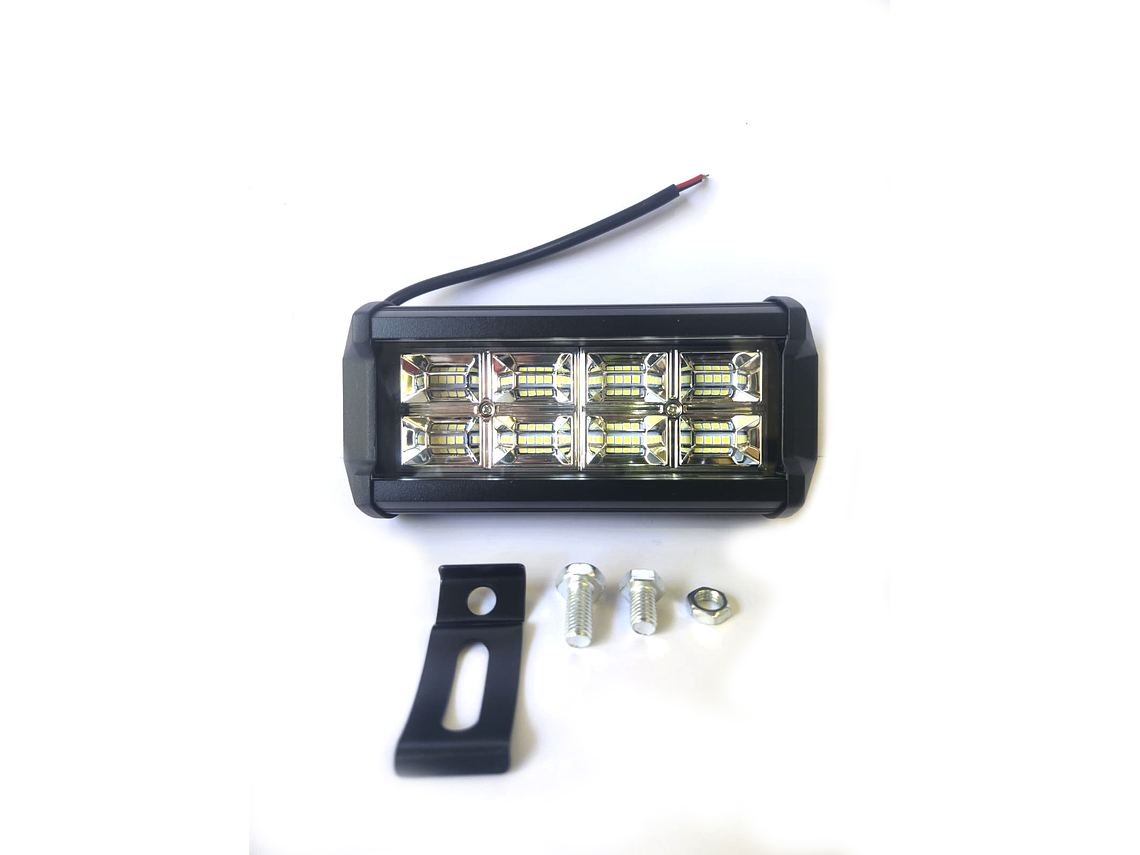 Faro de Trabajo LED Doble Fila Rectangular,32 led 1