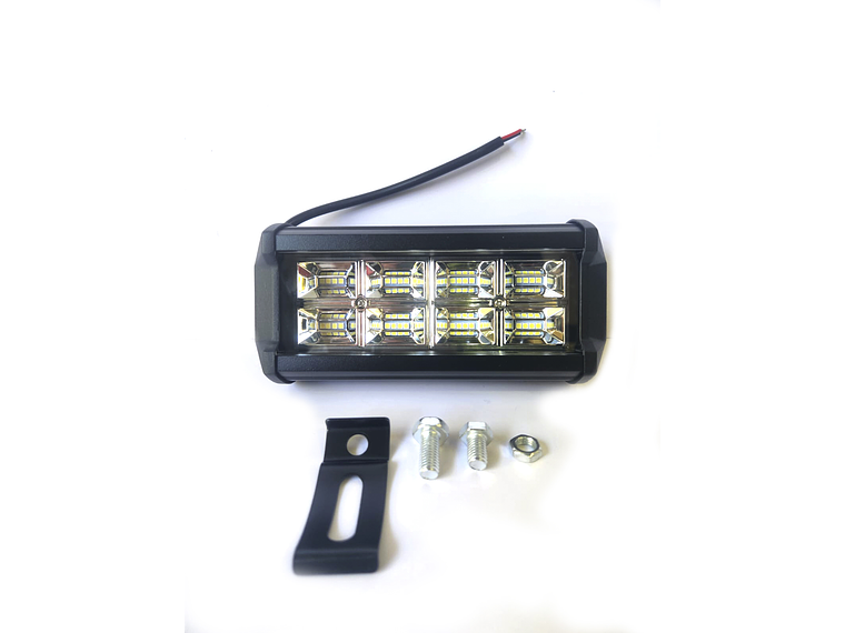 Faro de Trabajo LED Doble Fila Rectangular,32 led 1