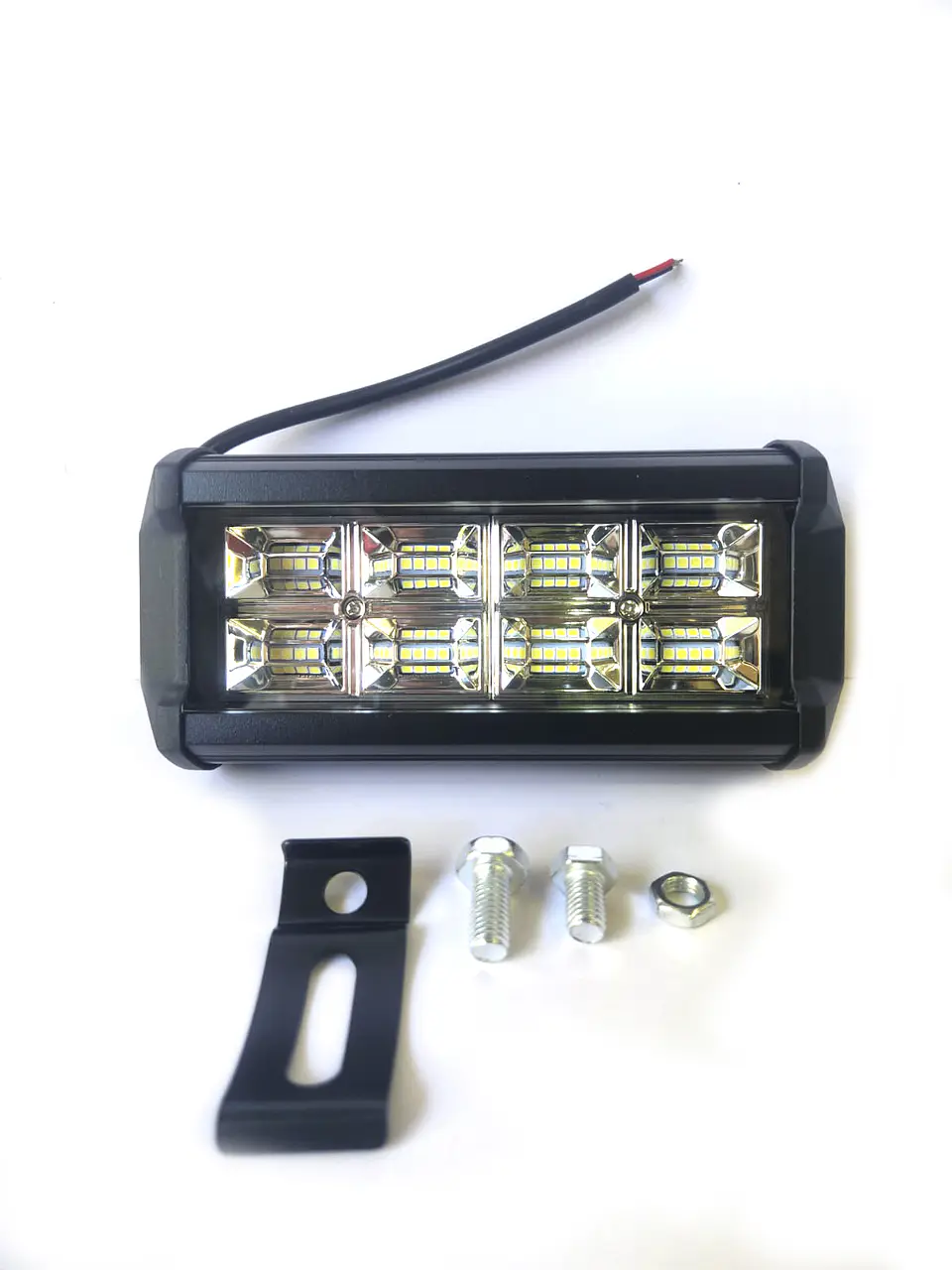 Faro de Trabajo LED Doble Fila Rectangular,32 led 1