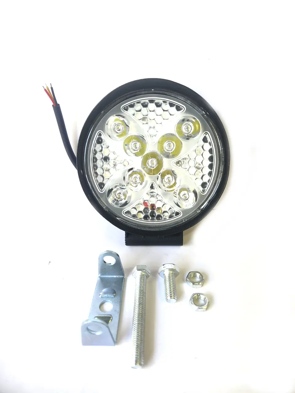 Faro de Trabajo LED Circular Diseno Estrella, 9 LED Multicolor 1