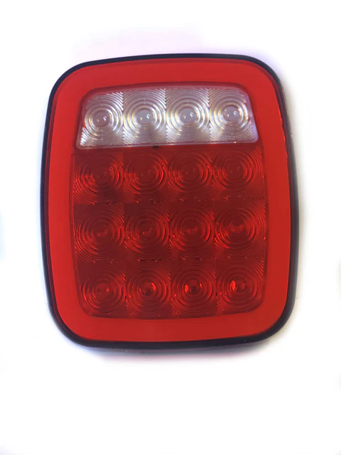 Faro Trasero LED Cuadrado Compacto 