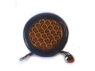 Faro Trasero LED Circular µmbar, 24 LED , con Conector