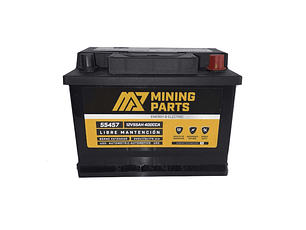 BATERIA 12V 55 AH 400 CCA BORNE POSITIVO DERECHO
