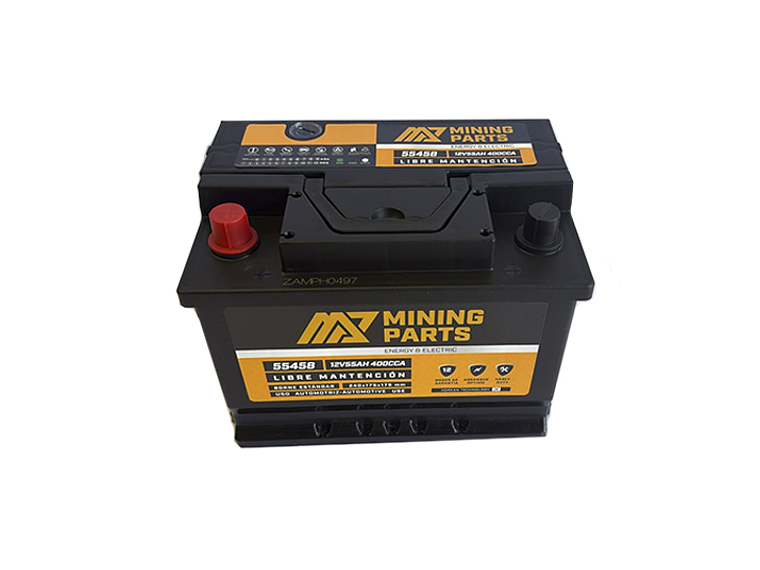 BATERIA 12V 55 AH 400 CCA BORNE POSITIVO IZQUIERDO 3