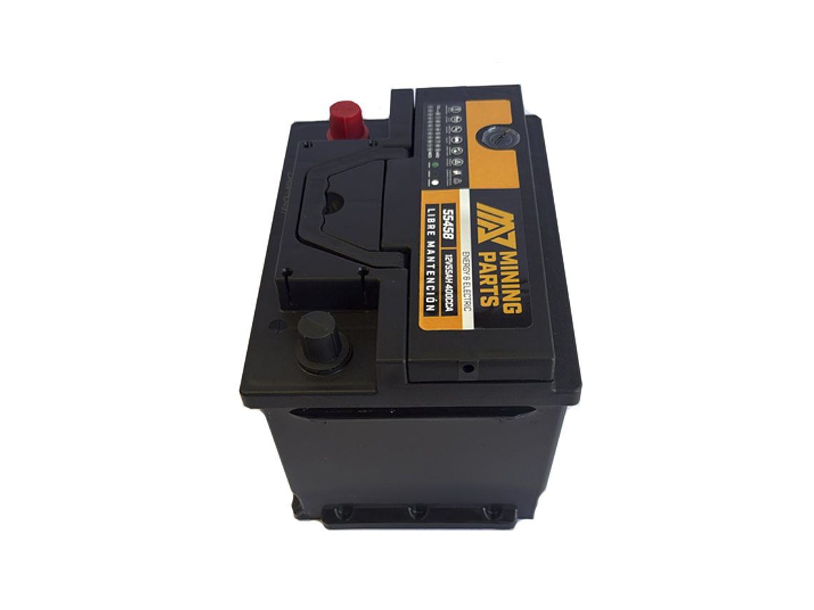 BATERIA 12V 55 AH 400 CCA BORNE POSITIVO IZQUIERDO 2