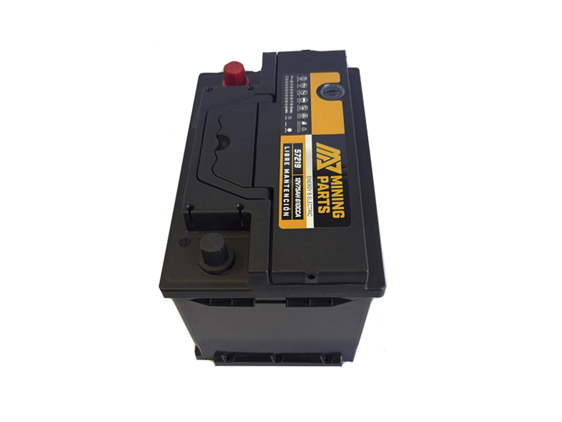 BATERIA 12V 75 AH BORNE POSITIVO IZQUIERDO 2