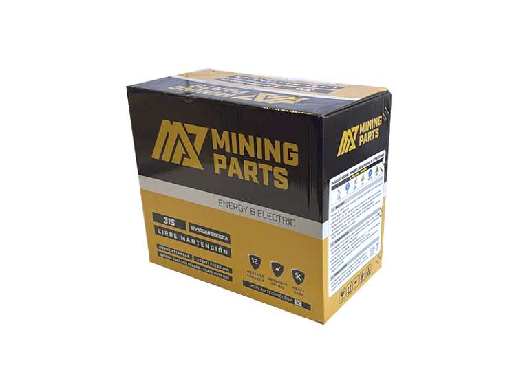 BATERIA 12V 100 AH 800 CCA PERNO CENTRADO POSITIVO IZQUIERDO 4