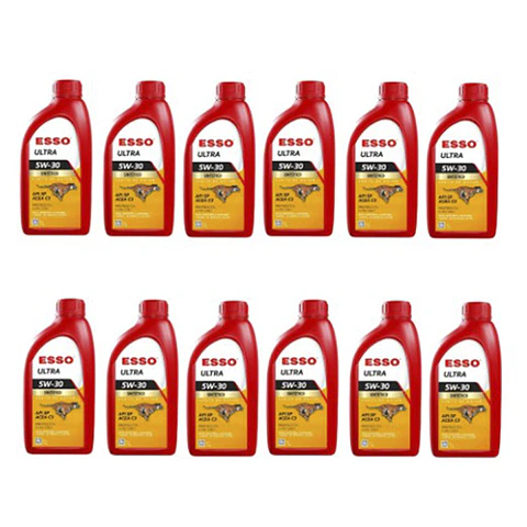 Aceite motor 106590   ESSO ULTRA 5W-30  1L caja 12 unidades 