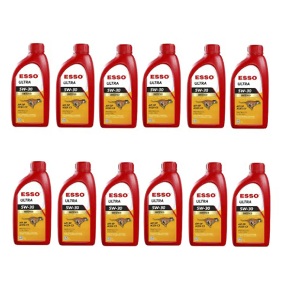 Aceite motor 106590   ESSO ULTRA 5W-30  1L caja 12 unidades  1
