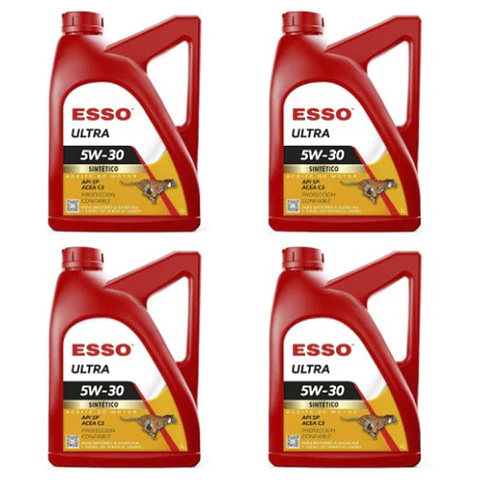 Aceite motor  106591   ESSO ULTRA 5W-30   4L caja 4 unidades 