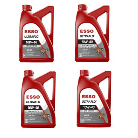 Aceite motor 106603   ESSO ULTRAFLO 10W-40   4L caja 4 unidades 