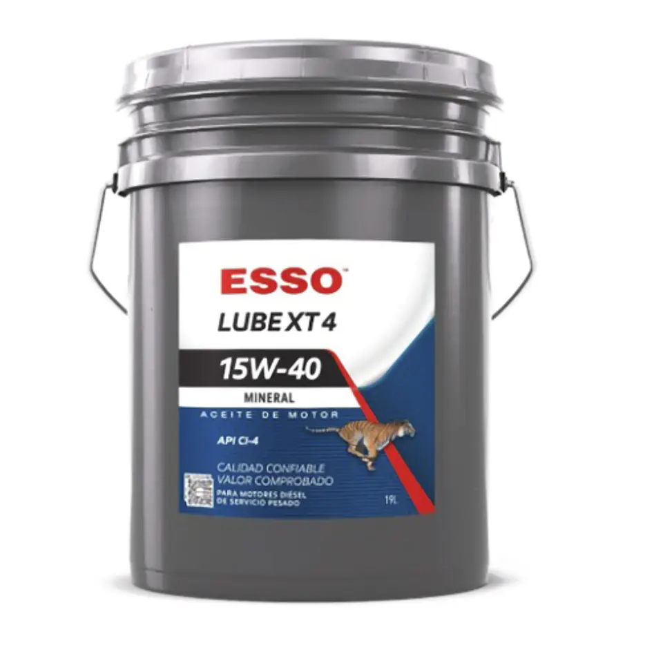 Aceite motor 106586   ESSOLUBE XT4 15W-40   19L 1