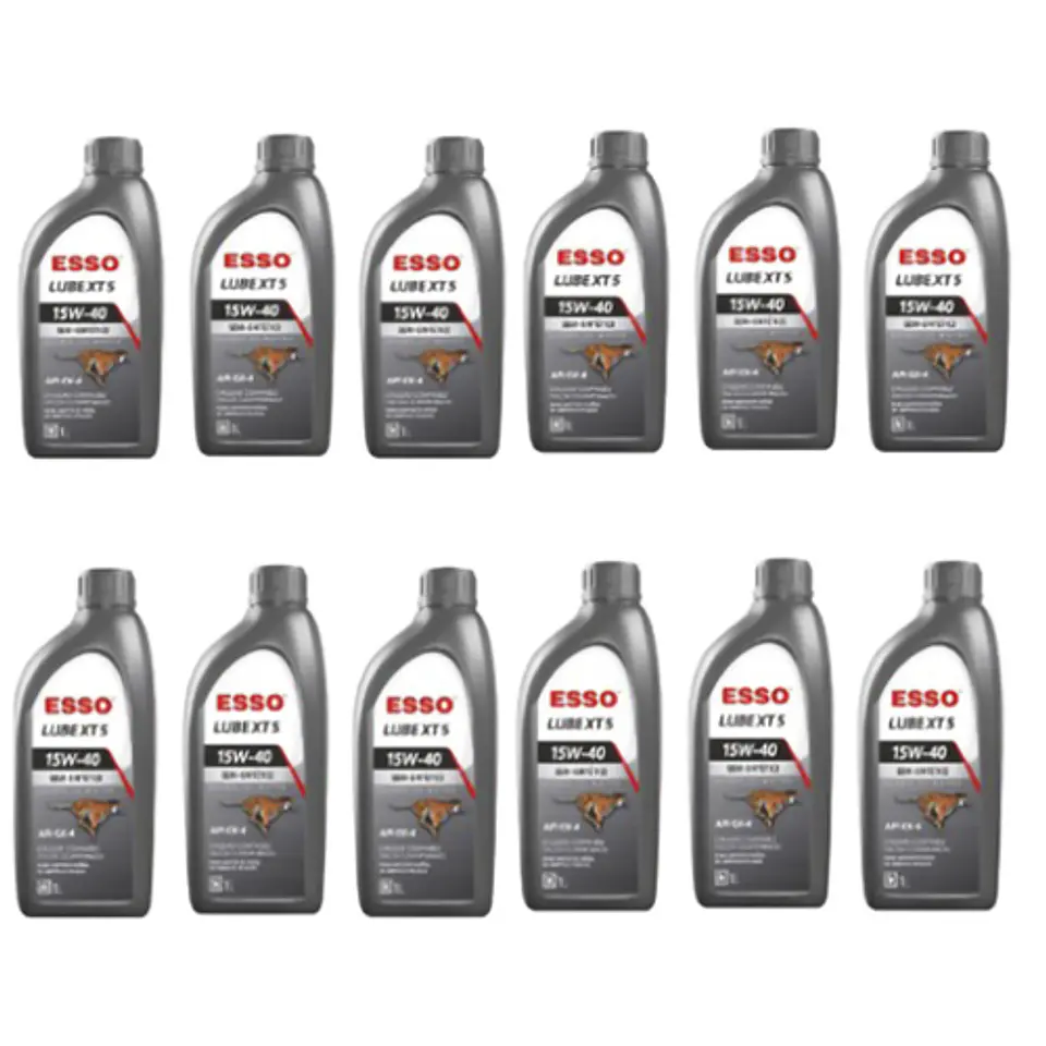 Aceite motor 106597   ESSOLUBE XT5 15W-40   1L caja 12 unidades 1