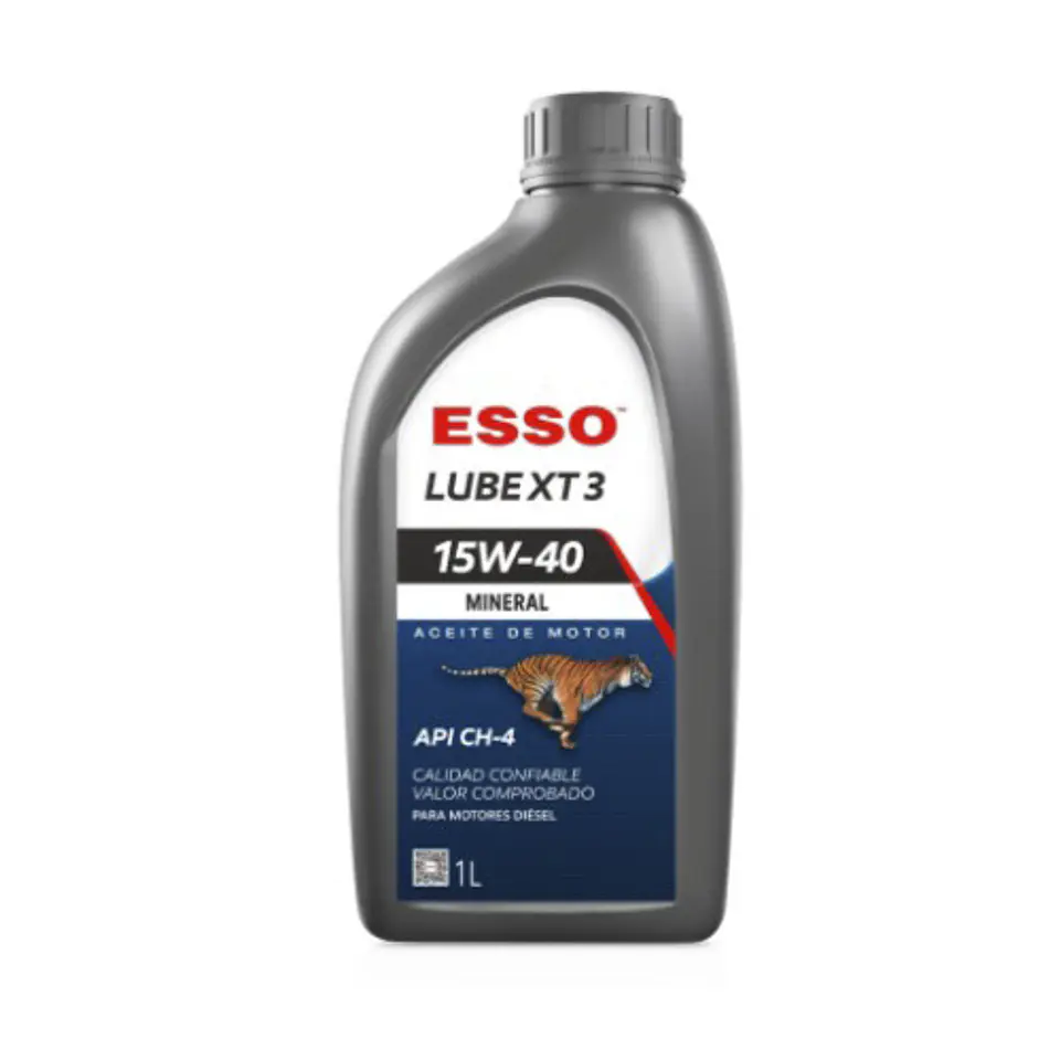 Aceite motor 106620   ESSOLUBE XT3 15W-40   1L 1