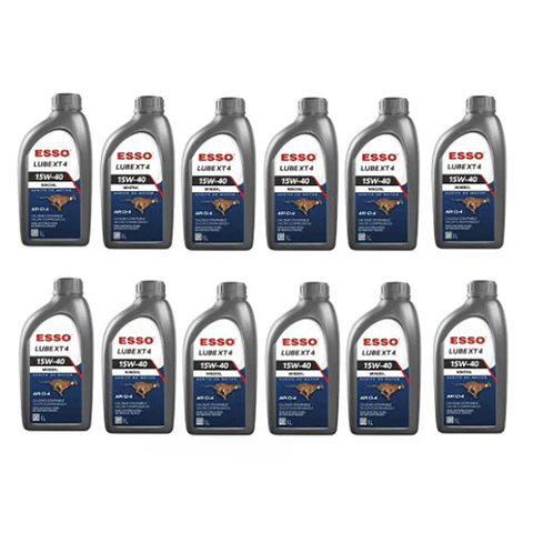 Aceite motor 106584   ESSOLUBE XT4 15W-40   1L caja 12 unidades