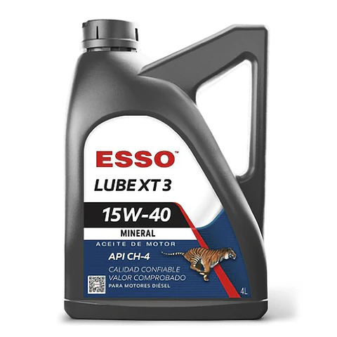Aceite motor 106587   ESSOLUBE XT3 15W-40   4L