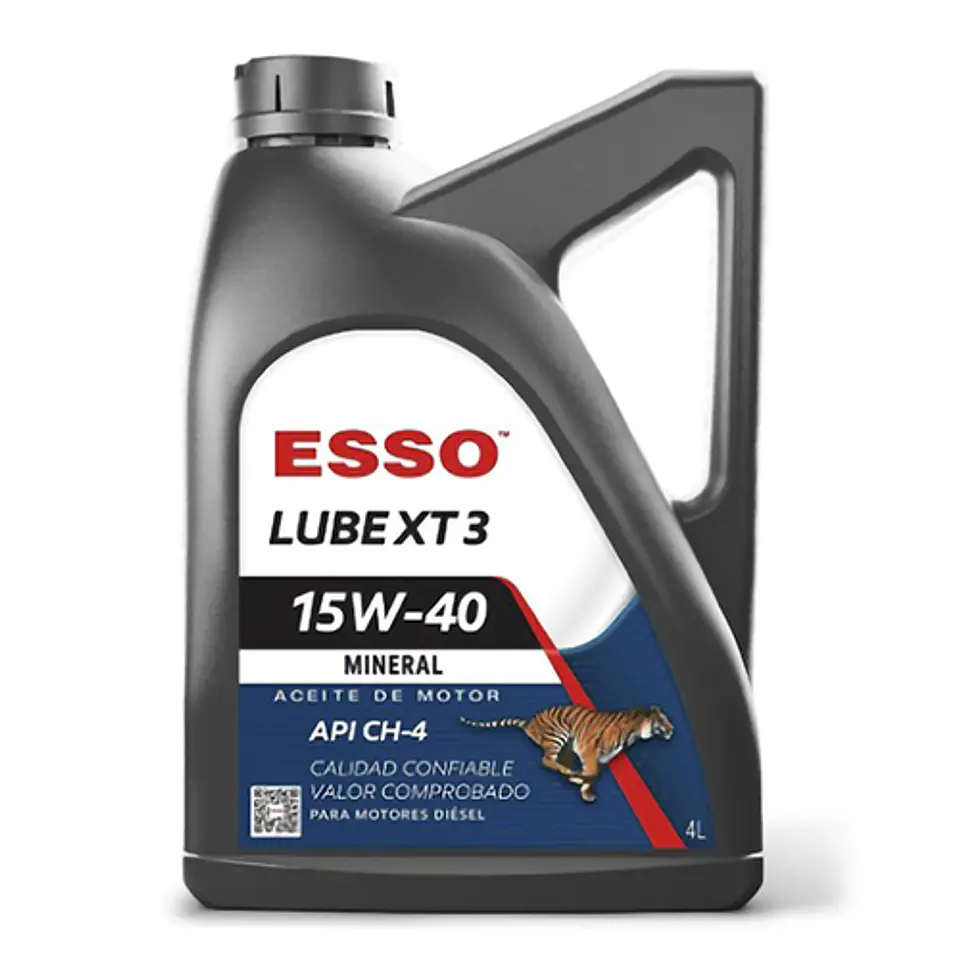 Aceite motor 106587   ESSOLUBE XT3 15W-40   4L 1