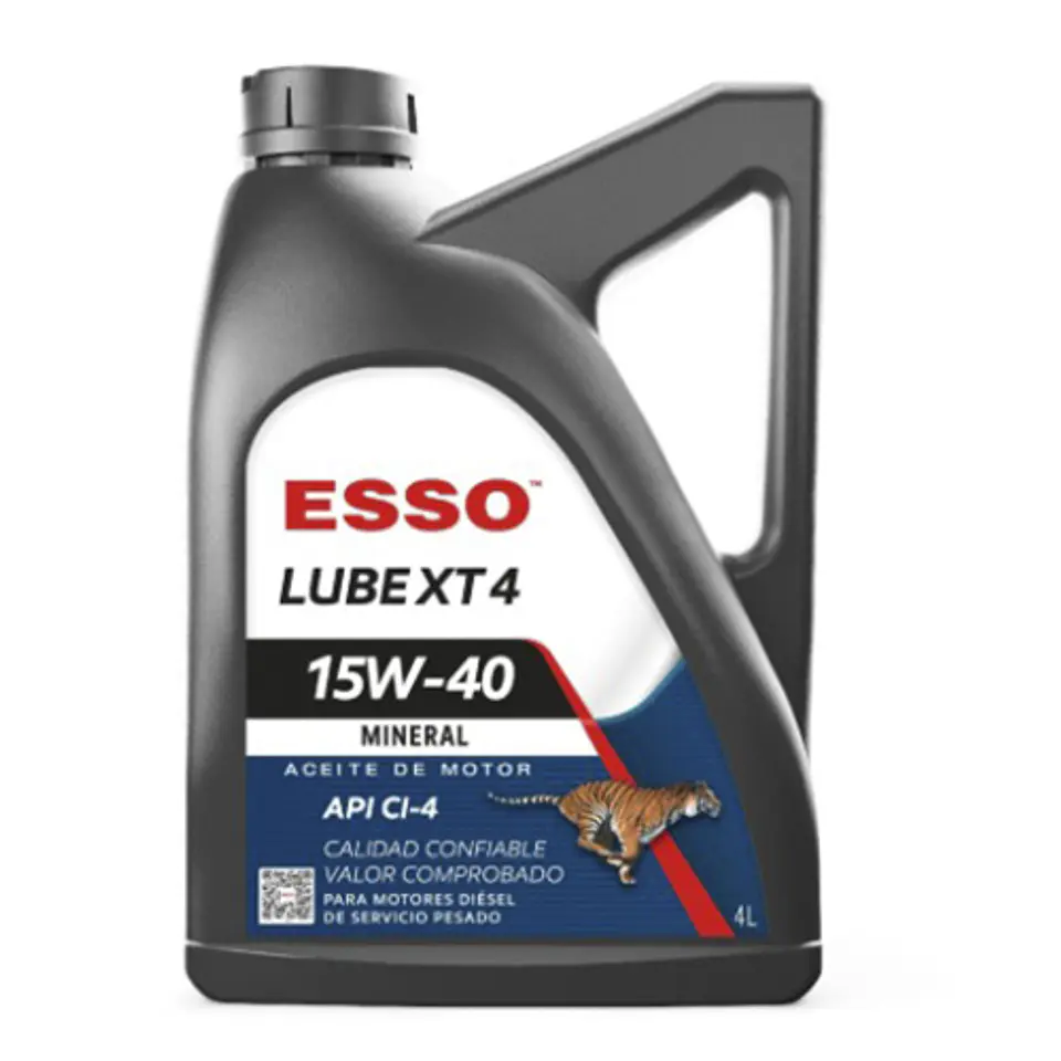 Aceite motor 106585   ESSOLUBE XT4 15W-40   4L 1