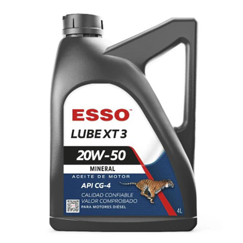 Aceite motor 106589   ESSOLUBE XT3 20W-50   4L
