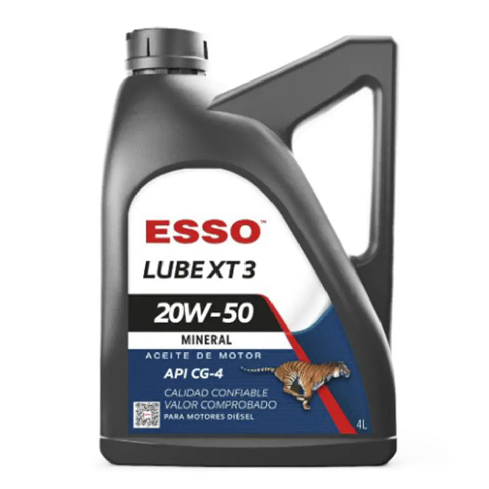 Aceite motor 106589   ESSOLUBE XT3 20W-50   4L 1