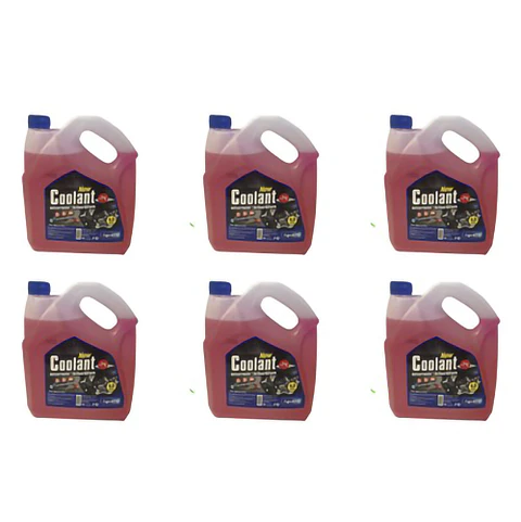 BIDON NEW COOLANT -1 ROJO 4.5 LTS., PACK 4 unidades