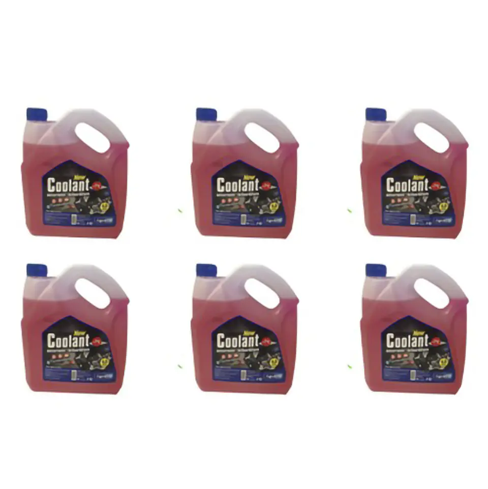 BIDON NEW COOLANT -1 ROJO 4.5 LTS., PACK 4 unidades 1