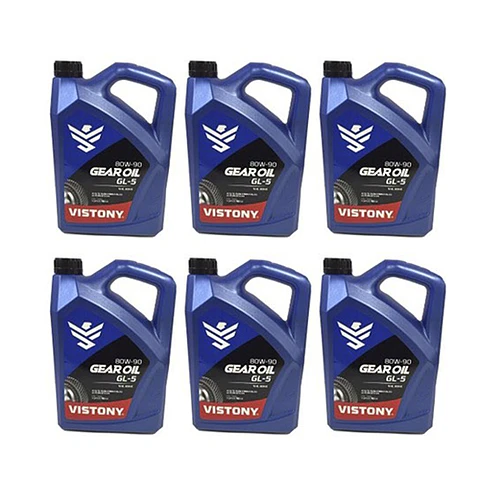 ACEITE GEAR OIL GL-5 SAE 80W90 4 Litros, Caja 6 unidades.