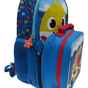 Mochila Baby Shark + Lonchera