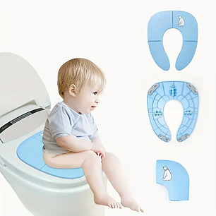 Asiento Plegable de Entrenamiento para Baño de Bebés FABE