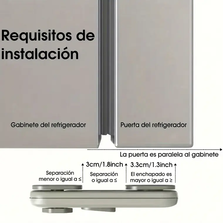 Cerradura de Seguridad para Refrigerador y Gabinetes  x2un 2