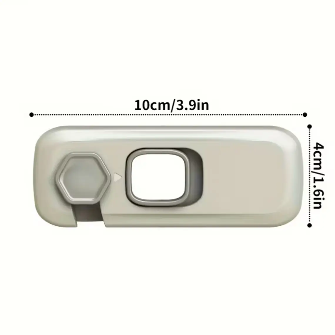 Cerradura de Seguridad para Refrigerador y Gabinetes  x2un 3