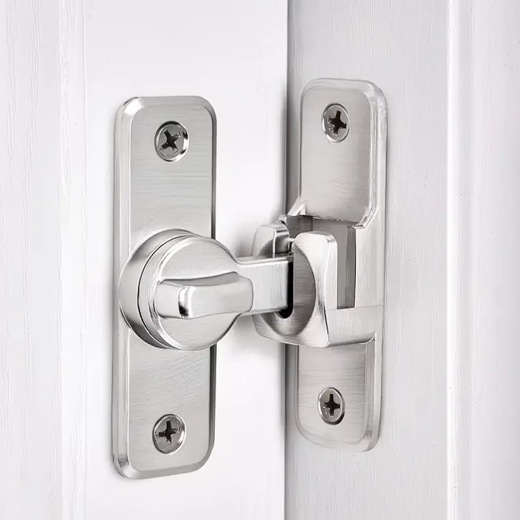 Cerradura Tipo Granero 90° y 180° Para Puerta Abatible 9