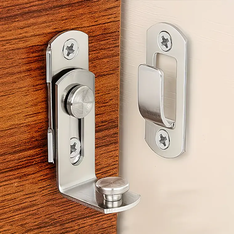 Cerradura Tipo Granero 90° Para Puerta Abatible o Corrediza 7