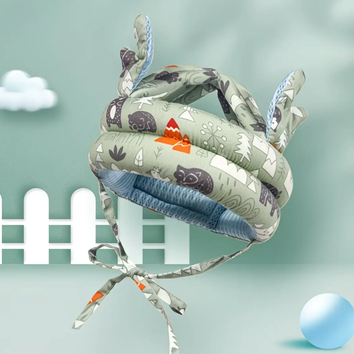 Casco Gorro Protector Anticaídas Para Niños 4