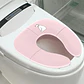 Asiento Plegable  Para Baño De Bebés Fabe Rosa - Miniatura 1