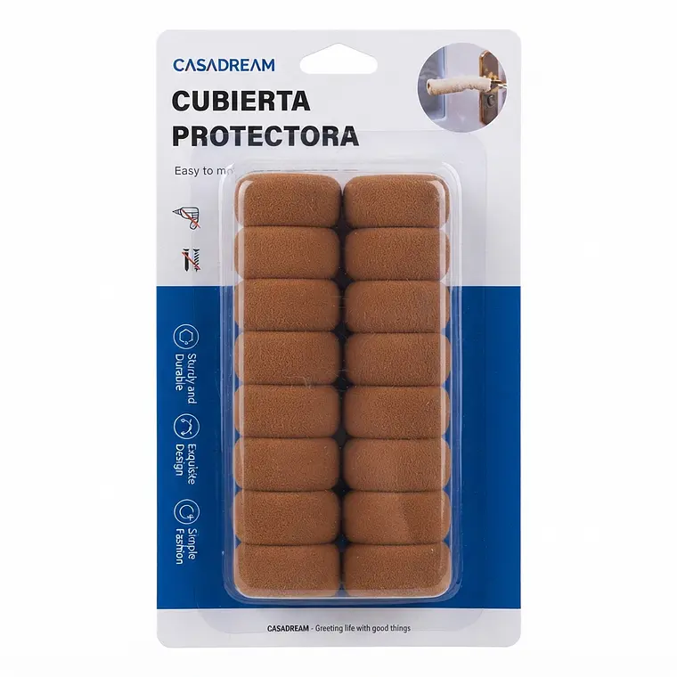 Protector de Manija Puerta Ergonómico Antideslizante Pack 2