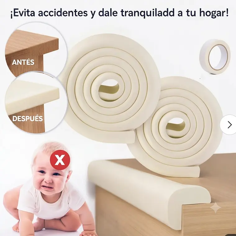Protector de bordes Bebé Tira 2m Flexible  1