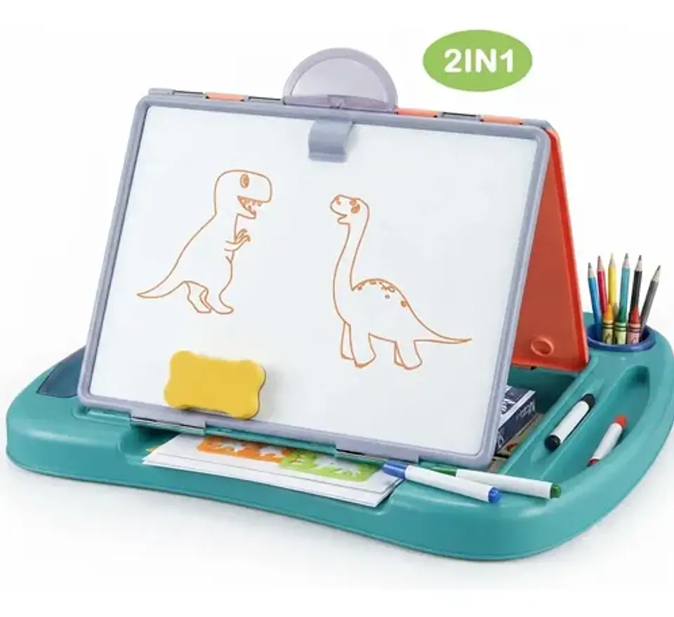Set De Arte 2 En 1 Pizarra Y Dibujo Para Niños 1