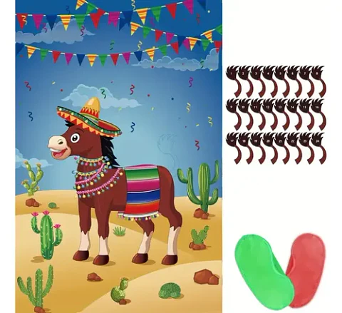 Juego Ponle La Cola Al Burro  Fiesta Infantil