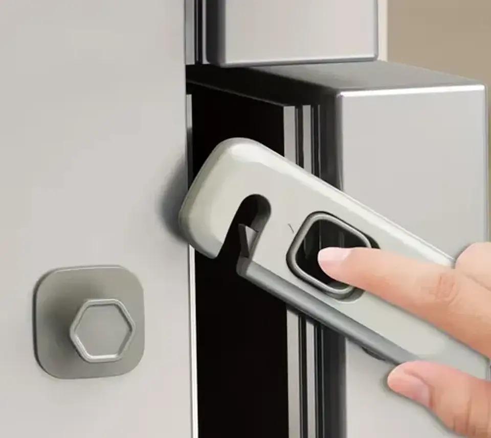 Cerradura De Seguridad Para Refrigerador Y Gabinetes  X2un 1