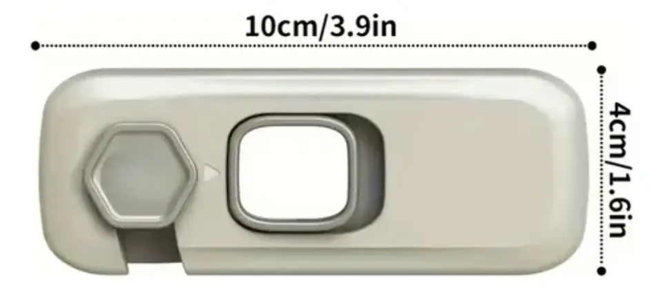 Cerradura De Seguridad Para Refrigerador Y Gabinetes  X2un 3