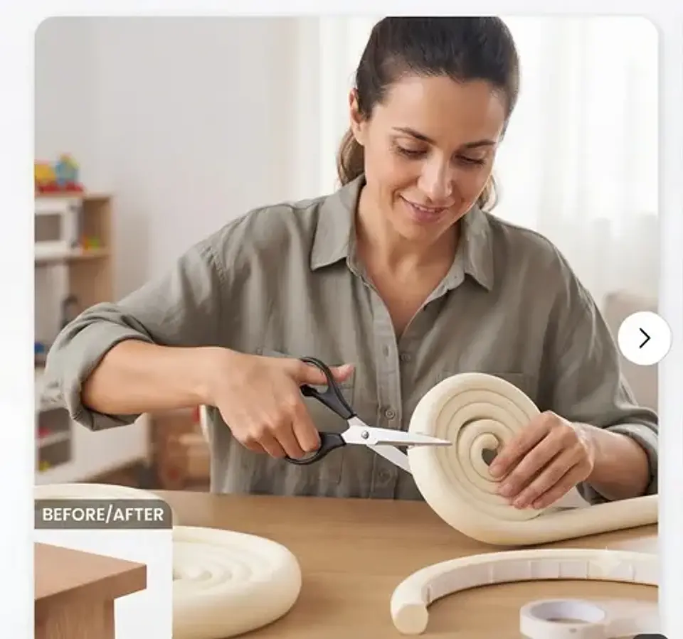Protector De Bordes Bebé Tira 2m Flexible  2