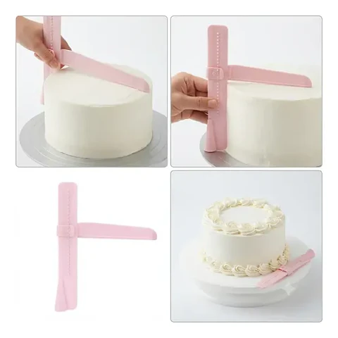 Alisador Nivelador Ajustable En L Para Torta Repostería