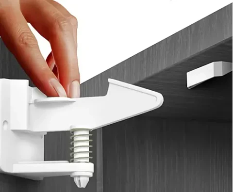 Kit 5 Seguros Invisibles De Cajón Para Bebé