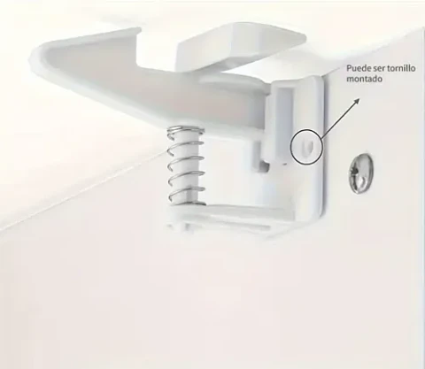 Kit 5 Seguros Invisibles De Cajón Para Bebé