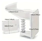Kit 5 Seguros Invisibles De Cajón Para Bebé - Miniatura 3
