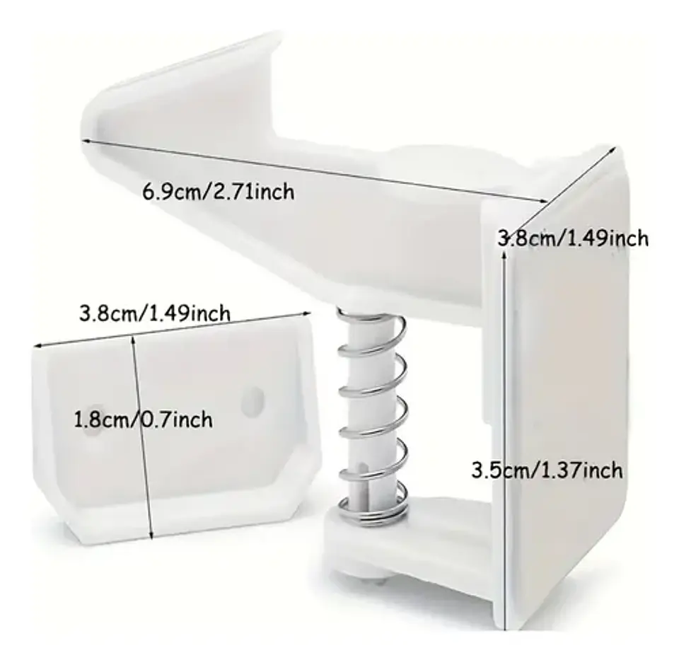Kit 5 Seguros Invisibles De Cajón Para Bebé 3