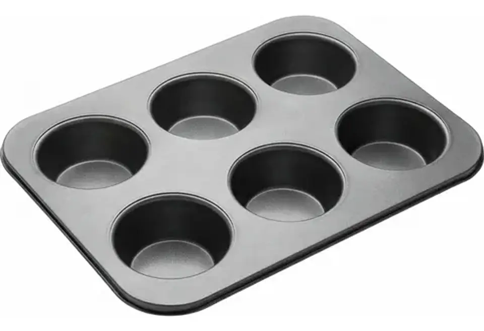 Molde Cupcake X 6pzs Antiadherente Reposteria 3